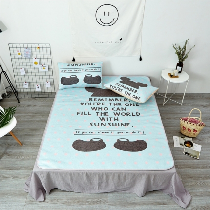 91家纺网 家纺一手货源 找家纺 （总）昔可家纺 2017冰丝席系列