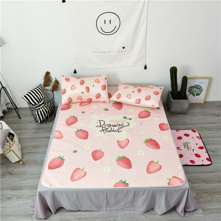 91家纺网 家纺一手货源 找家纺 （总）昔可家纺 2017冰丝席系列