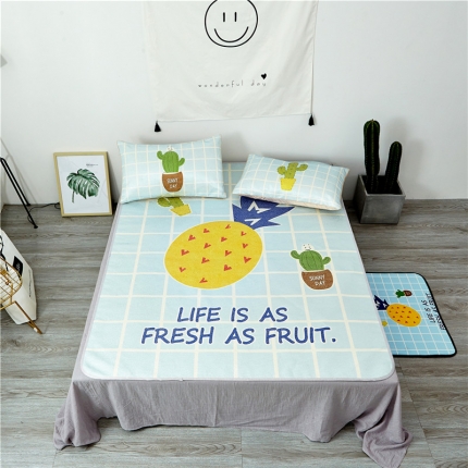 91家纺网 家纺一手货源 找家纺 （总）昔可家纺 2017冰丝席系列