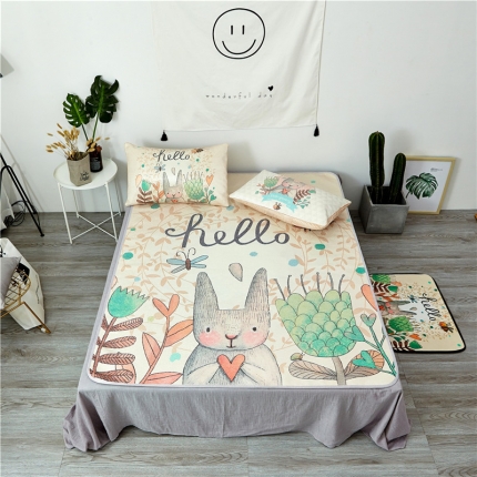 91家纺网 家纺一手货源 找家纺 （总）昔可家纺 2017冰丝席系列