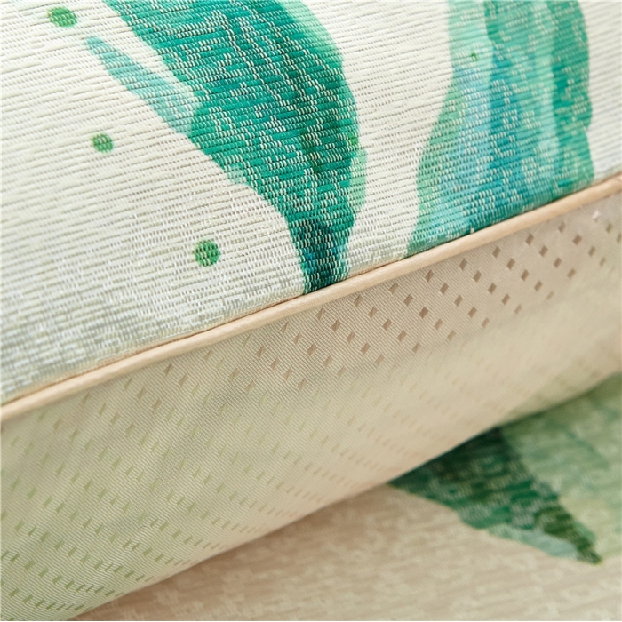 91家纺网 家纺一手货源 找家纺 昔可家纺 2017冰丝席系列芭蕉叶