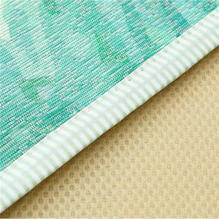 91家纺网 家纺一手货源 找家纺 昔可家纺 2017冰丝席系列芭蕉叶