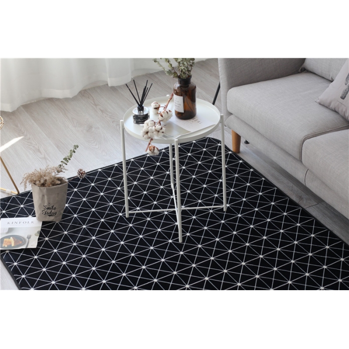 91家纺网 家纺一手货源 找家纺 昔可家纺 新款地垫 昔格调