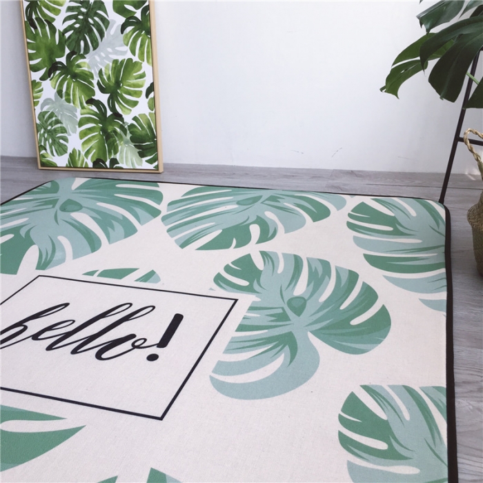 91家纺网 家纺一手货源 找家纺 (总)昔可家纺 2017新款新款棉麻大地垫