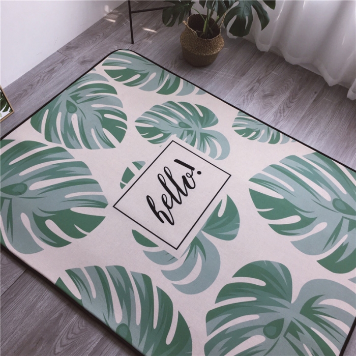 91家纺网 家纺一手货源 找家纺 (总)昔可家纺 2017新款新款棉麻大地垫