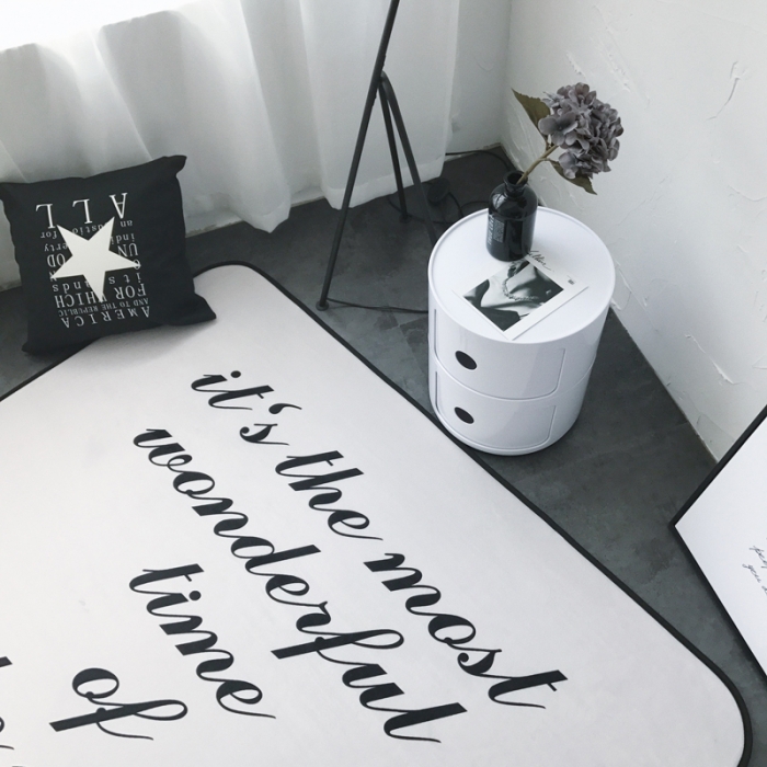 91家纺网 家纺一手货源 找家纺 昔可家纺 新款chic风大地垫羽毛