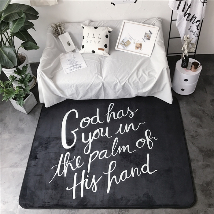 91家纺网 家纺一手货源 找家纺 （总）昔可家纺 简约新款地垫