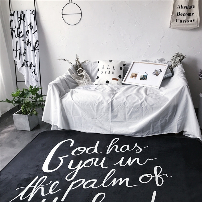 91家纺网 家纺一手货源 找家纺 （总）昔可家纺 简约新款地垫