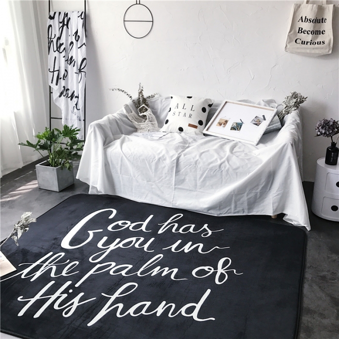 91家纺网 家纺一手货源 找家纺 （总）昔可家纺 简约新款地垫