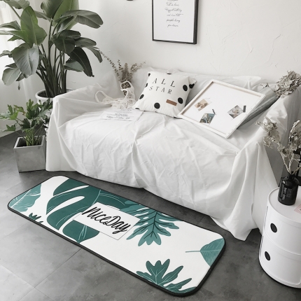 91家纺网 家纺一手货源 找家纺 昔可家纺 8月份新款长条地垫merci星星