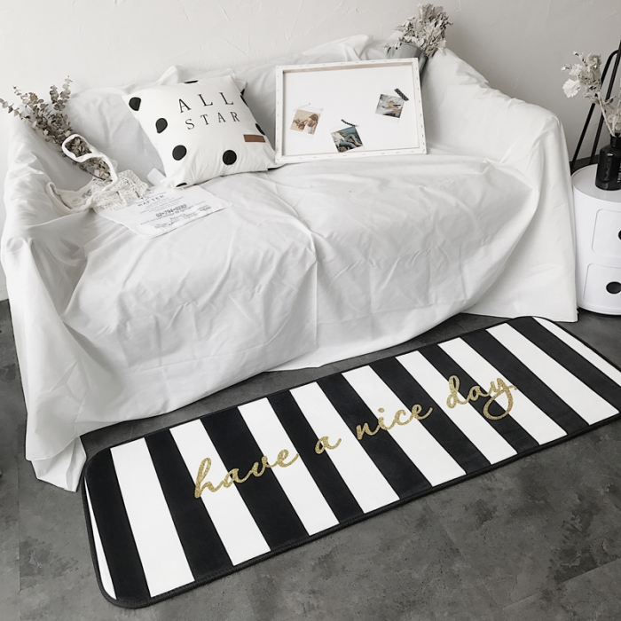 91家纺网 家纺一手货源 找家纺 昔可家纺 8月份新款长条地垫niceday