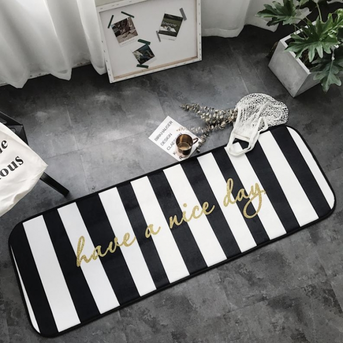 91家纺网 家纺一手货源 找家纺 昔可家纺 8月份新款长条地垫niceday