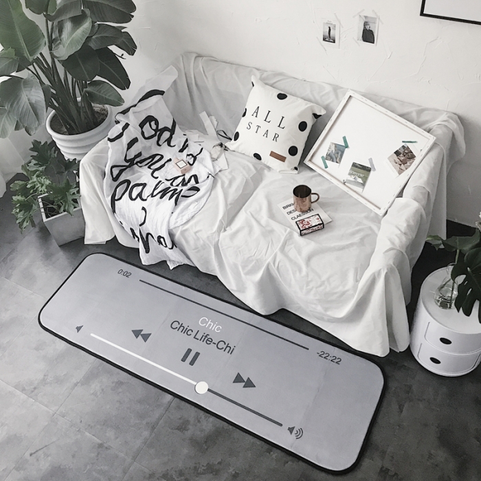 91家纺网 家纺一手货源 找家纺 昔可家纺 8月份新款长条地垫播放器