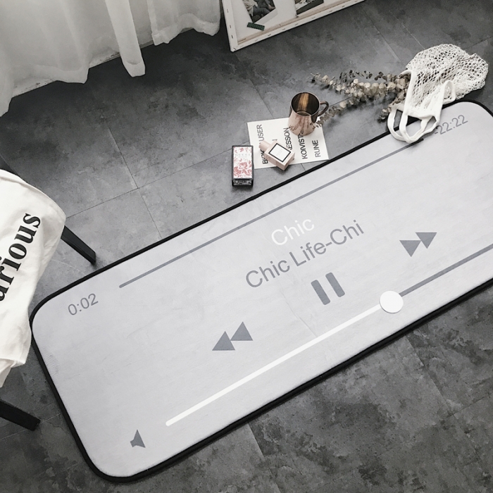 91家纺网 家纺一手货源 找家纺 昔可家纺 8月份新款长条地垫播放器