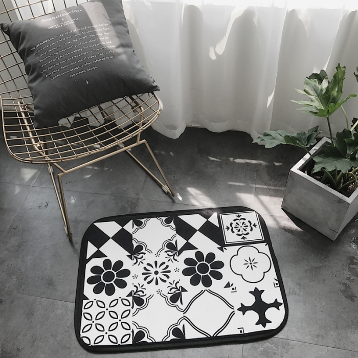 91家纺网 家纺一手货源 找家纺 昔可家纺 8月份新款长条地垫拼接砖块