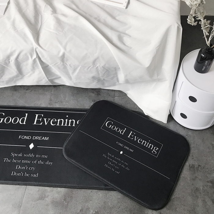 91家纺网 家纺一手货源 找家纺 昔可家纺 8月份新款长条地垫晚安