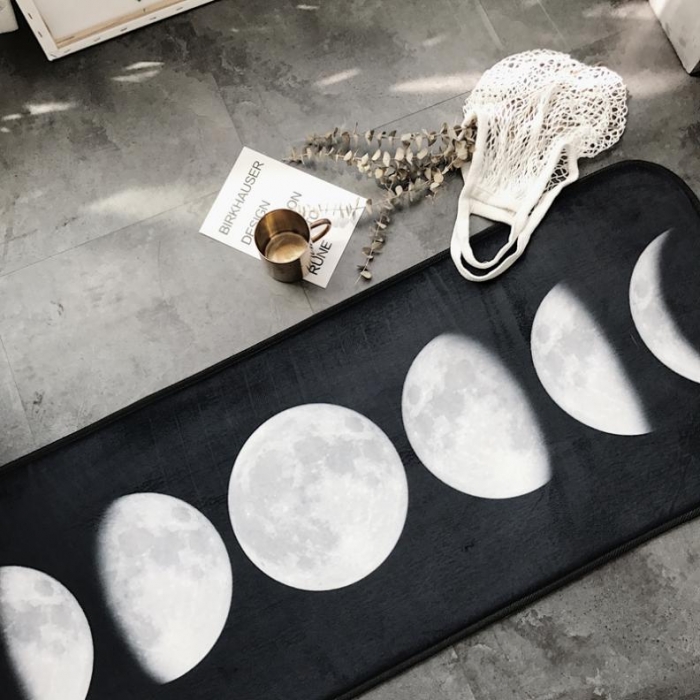 91家纺网 家纺一手货源 找家纺 昔可家纺 8月份新款长条地垫月球