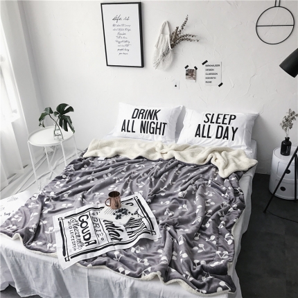 91家纺网 家纺一手货源 找家纺 （总）2017新款爆款羊羔绒毯