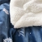 91家纺网 家纺一手货源 找家纺 昔可家纺 圣诞火鸟系列羊羔绒毯