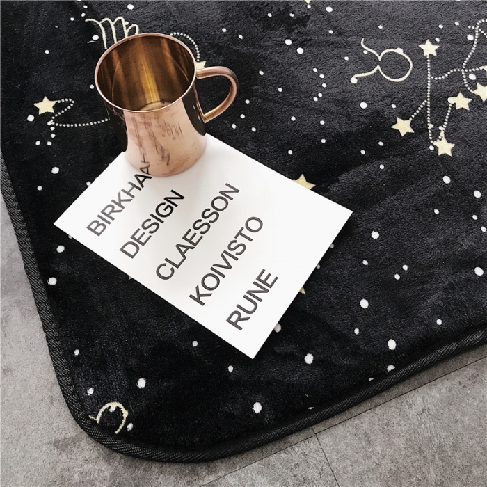 91家纺网 家纺一手货源 找家纺 昔可家纺 9月份新花色地垫 星座