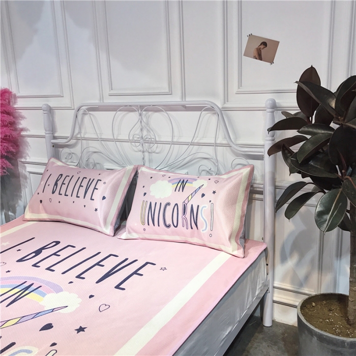 91家纺网 家纺一手货源 找家纺 （总）昔可家纺 爆款冰丝席卡通系列