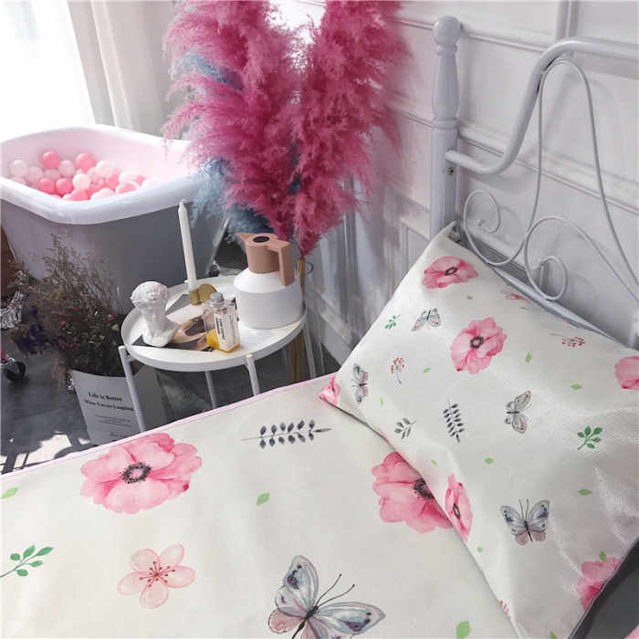 91家纺网 家纺一手货源 找家纺 （总）昔可家纺 爆款冰丝席绿植花卉系列