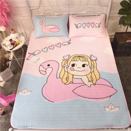 91家纺网 家纺一手货源 找家纺 （总）昔可 chic风高颜值亲肤天丝空调软席三件套