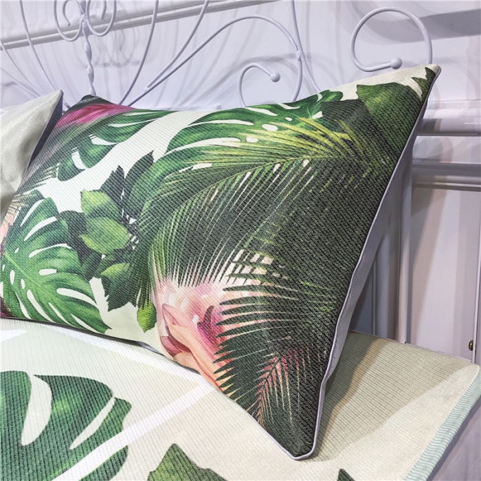 91家纺网 家纺一手货源 找家纺 昔可家纺 爆款冰丝席绿植花卉系列 植物与花