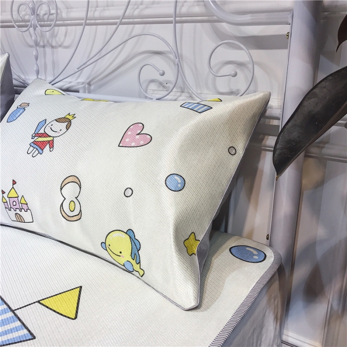 91家纺网 家纺一手货源 找家纺 昔可家纺 爆款冰丝席卡通系列 美人鱼