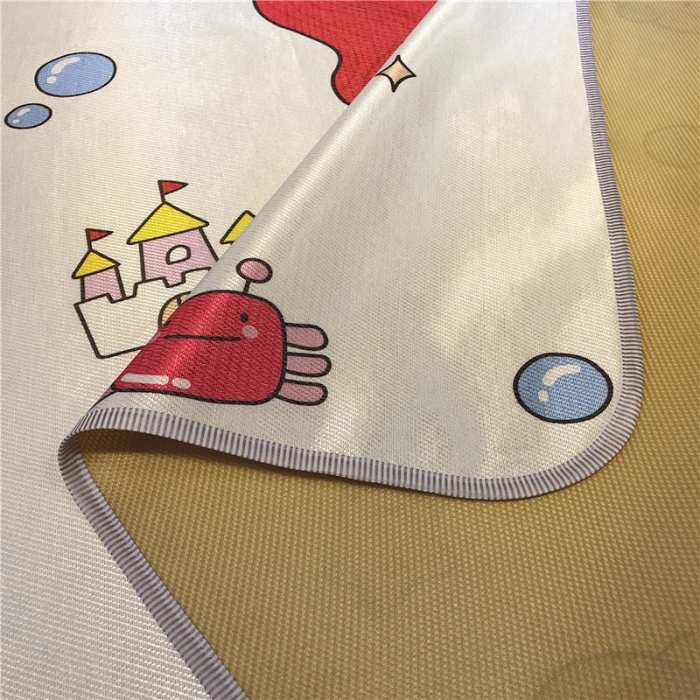 91家纺网 家纺一手货源 找家纺 昔可家纺 爆款冰丝席卡通系列 美人鱼