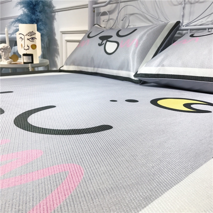 91家纺网 家纺一手货源 找家纺 昔可家纺 爆款冰丝席卡通系列 晚安