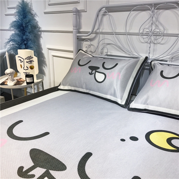 91家纺网 家纺一手货源 找家纺 昔可家纺 爆款冰丝席卡通系列 晚安