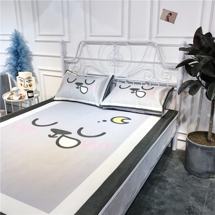 91家纺网 家纺一手货源 找家纺 昔可家纺 爆款冰丝席卡通系列 晚安