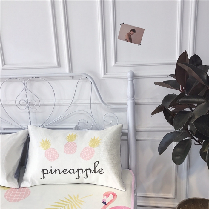 91家纺网 家纺一手货源 找家纺 昔可家纺 爆款冰丝席 菠萝火鸟