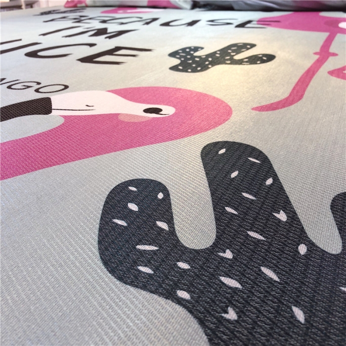 91家纺网 家纺一手货源 找家纺 昔可家纺 爆款冰丝席 仙人掌鸟