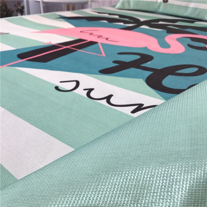 91家纺网 家纺一手货源 找家纺 昔可家纺 爆款冰丝席 椰树火鸟