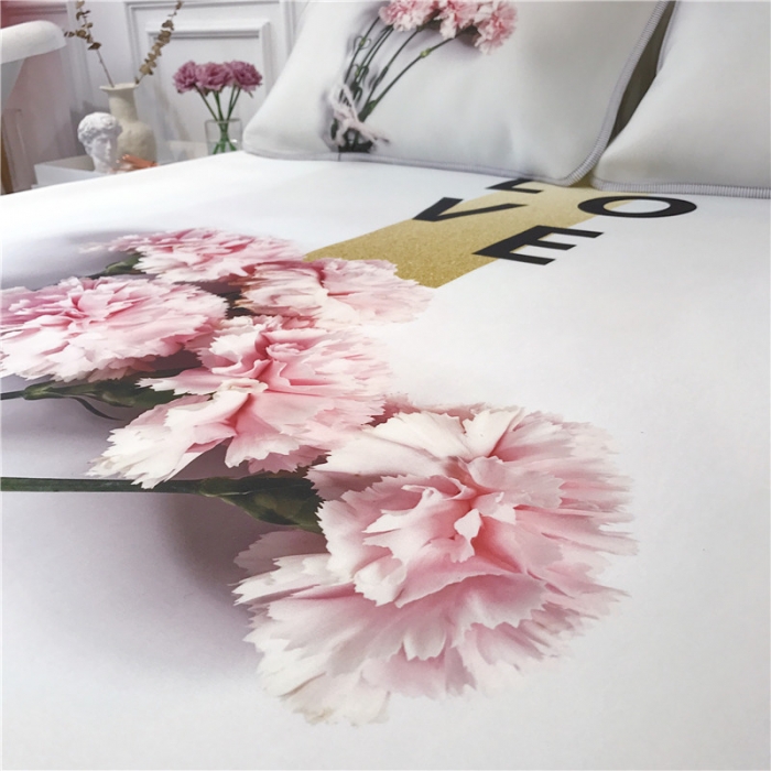 91家纺网 家纺一手货源 找家纺 昔可家纺 2018新款3D凉席 Love花