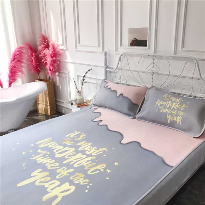 91家纺网 家纺一手货源 找家纺 昔可家纺 2018新款3D凉席 美好时光