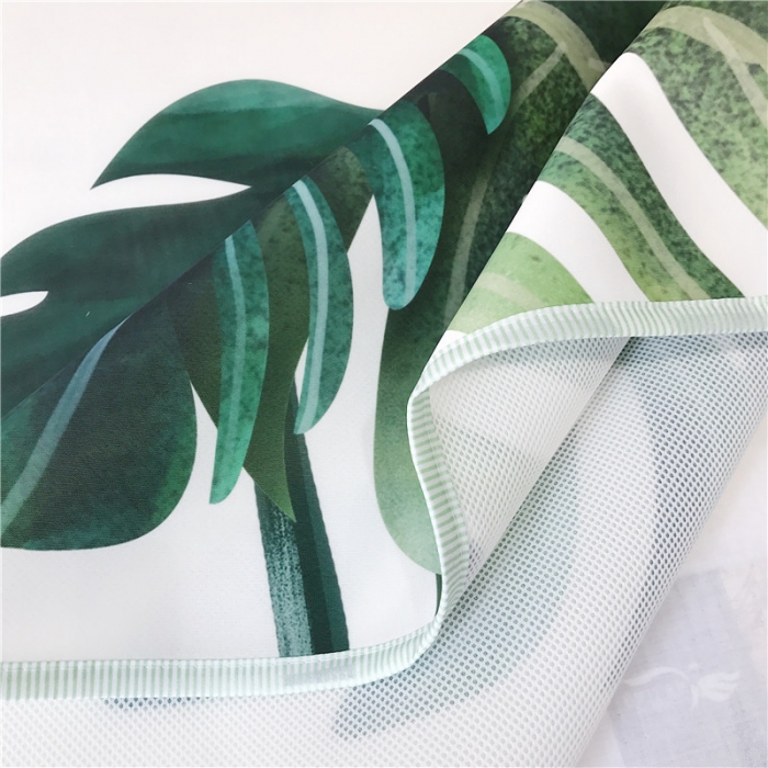 91家纺网 家纺一手货源 找家纺 昔可家纺 2018新款3D凉席 网红龟背竹