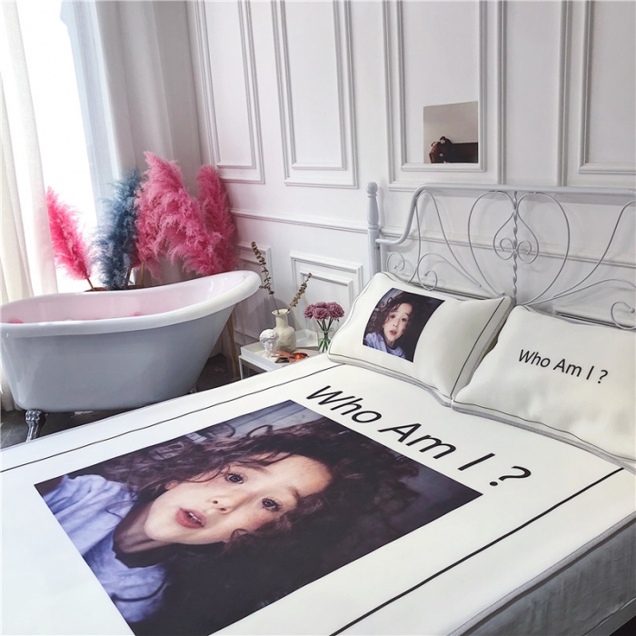 91家纺网 家纺一手货源 找家纺 昔可家纺 2018新款3D凉席 紫色女孩