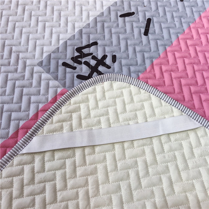 91家纺网 家纺一手货源 找家纺 昔可 chic风高颜值亲肤天丝空调软席三件套逗比