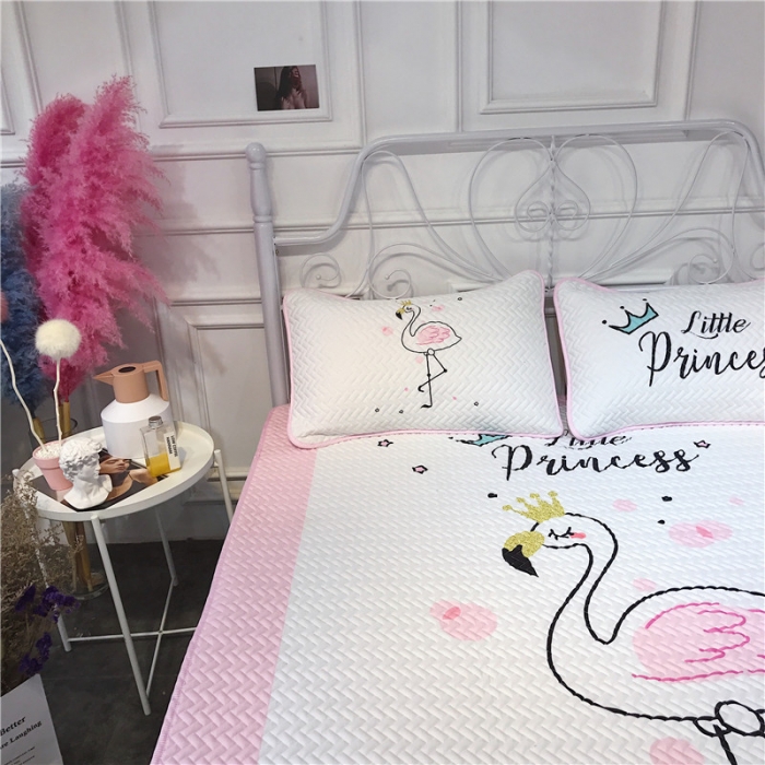 91家纺网 家纺一手货源 找家纺 昔可 chic风高颜值亲肤天丝空调软席三件套皇冠鸟