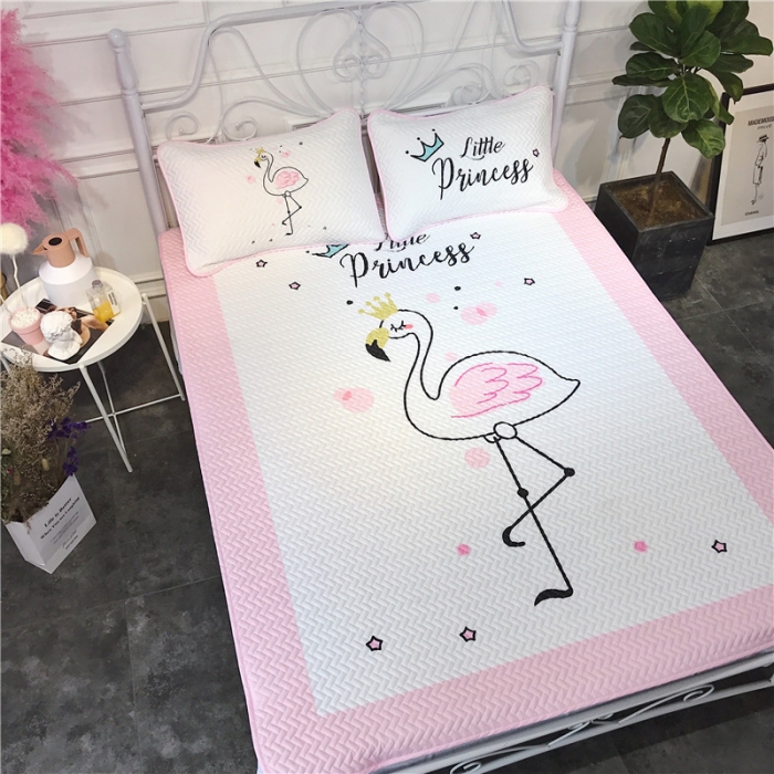 91家纺网 家纺一手货源 找家纺 昔可 chic风高颜值亲肤天丝空调软席三件套皇冠鸟