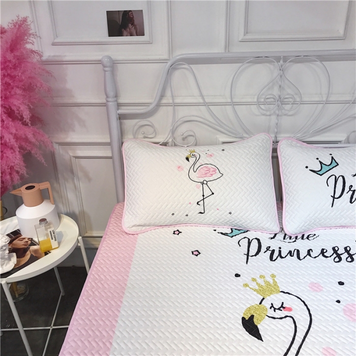 91家纺网 家纺一手货源 找家纺 昔可 chic风高颜值亲肤天丝空调软席三件套皇冠鸟