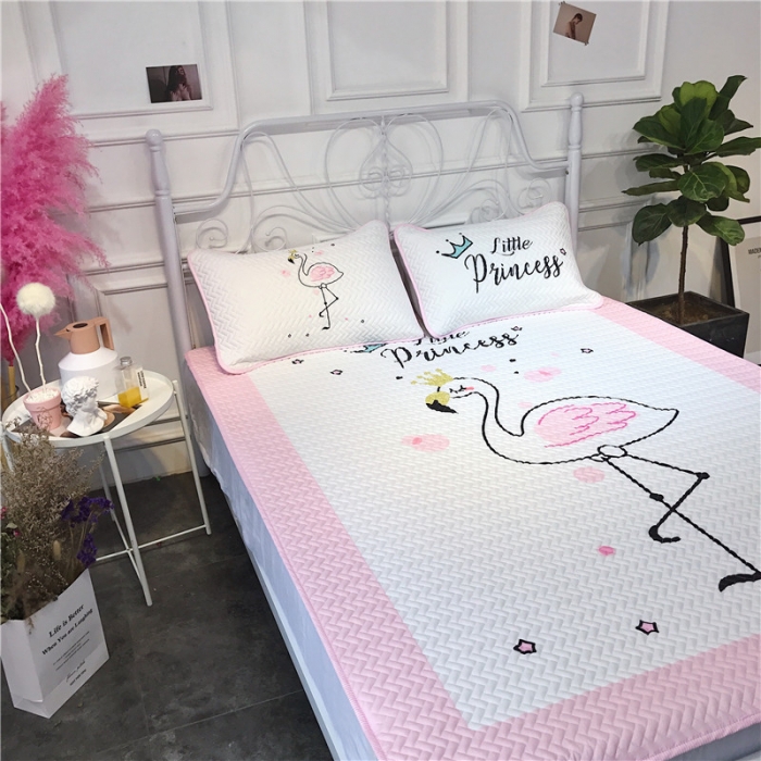 91家纺网 家纺一手货源 找家纺 昔可 chic风高颜值亲肤天丝空调软席三件套皇冠鸟