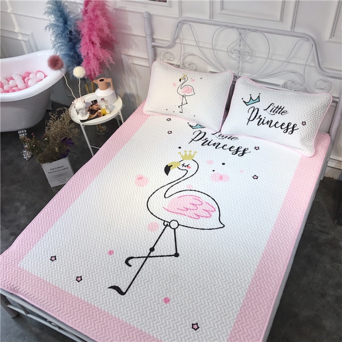 91家纺网 家纺一手货源 找家纺 昔可 chic风高颜值亲肤天丝空调软席三件套皇冠鸟