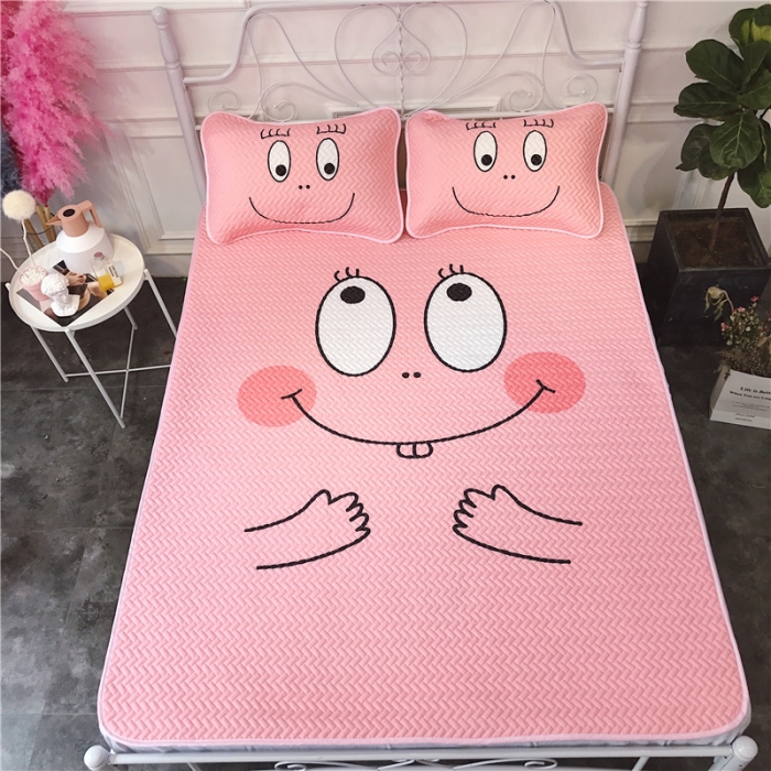 91家纺网 家纺一手货源 找家纺 昔可 chic风高颜值亲肤天丝空调软席三件套可爱巴巴