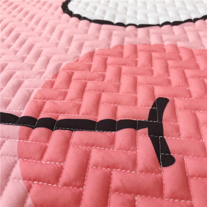 91家纺网 家纺一手货源 找家纺 昔可 chic风高颜值亲肤天丝空调软席三件套可爱巴巴