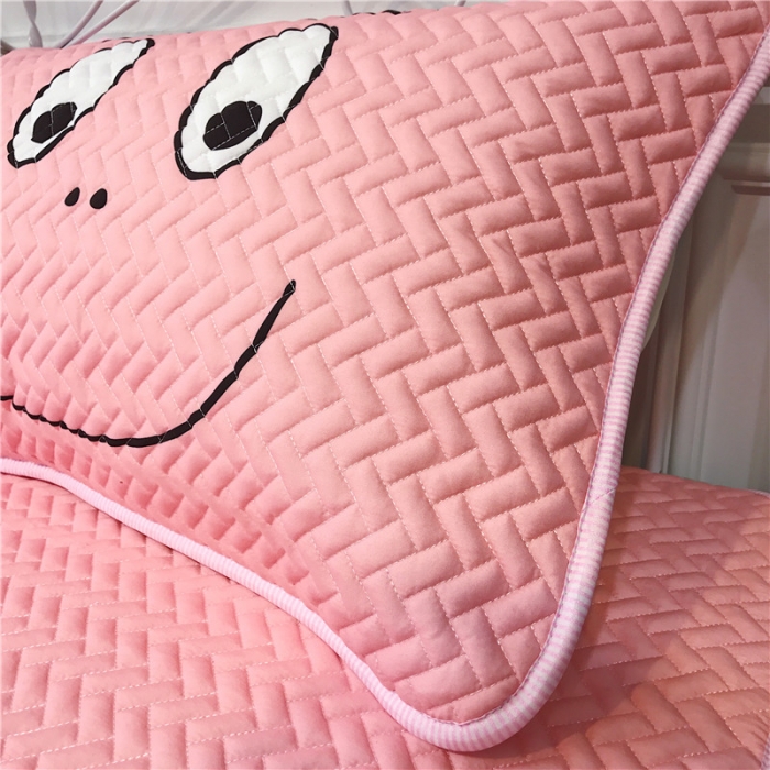 91家纺网 家纺一手货源 找家纺 昔可 chic风高颜值亲肤天丝空调软席三件套可爱巴巴