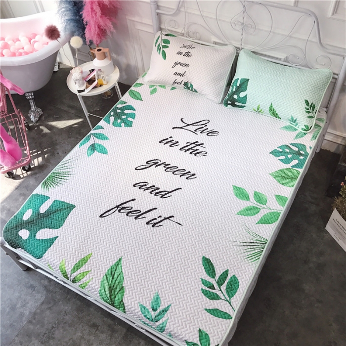 91家纺网 家纺一手货源 找家纺 昔可 chic风高颜值亲肤天丝空调软席三件套生长